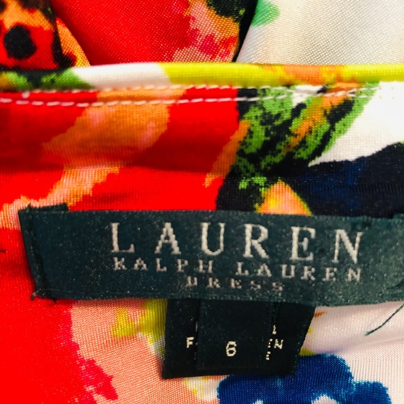 Ralph Lauren faux wrap knit sleeveless dress 6 - Picture 3 of 13